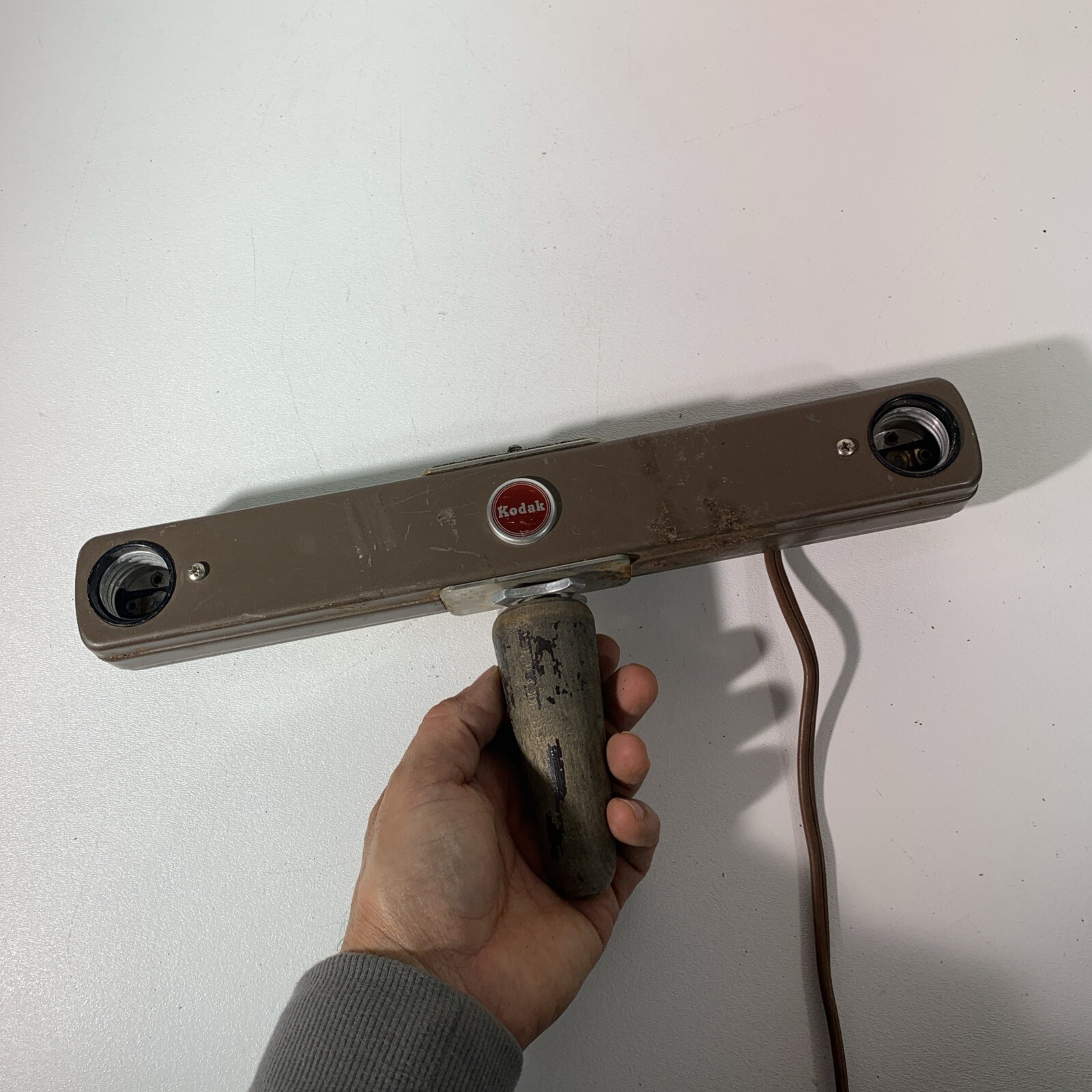 Vintage Kodak Brownie Model 1 Hand Held 2-lamp Movie Light Retro Camera Decor