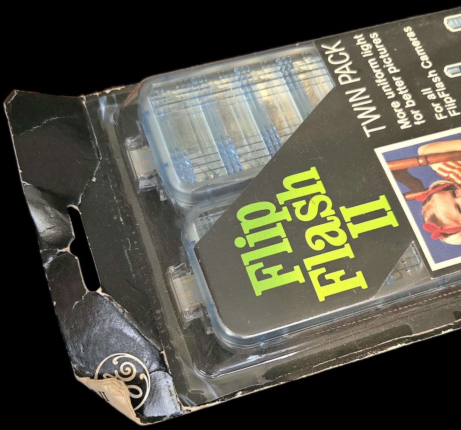 Vtg. GE General Electric Flip Flash II Camera Flash Bulbs Set new flash bar 8 ct