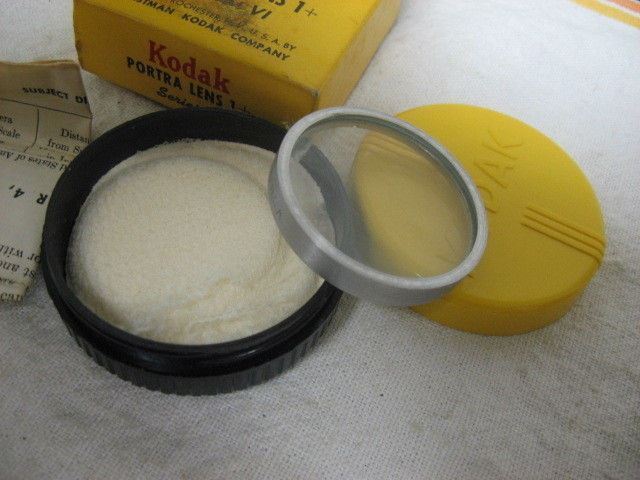 Vintage Kodak Portra 1+ Close-Up Lens Series VI Filter Attachment Made in USA