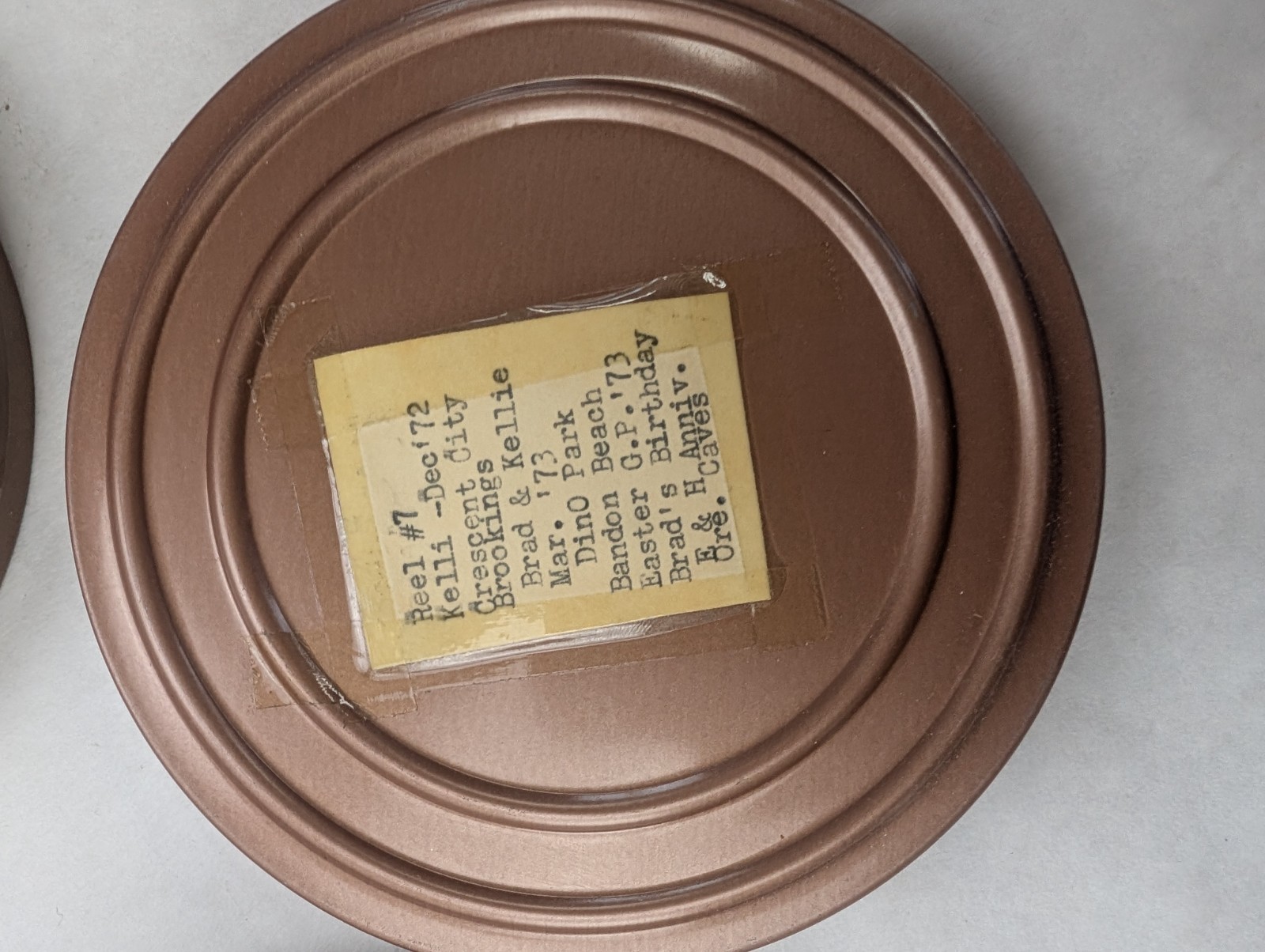 LOT OF 12 – 8MM HOME MOVIES 5″ CANISTERS – Colorado, Nebraska, Idaho