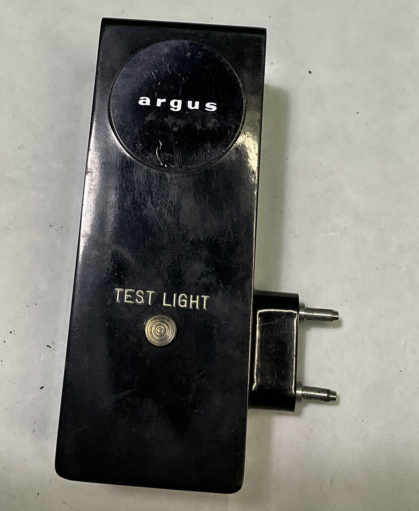 VTG Argus Test Light Made in Japan