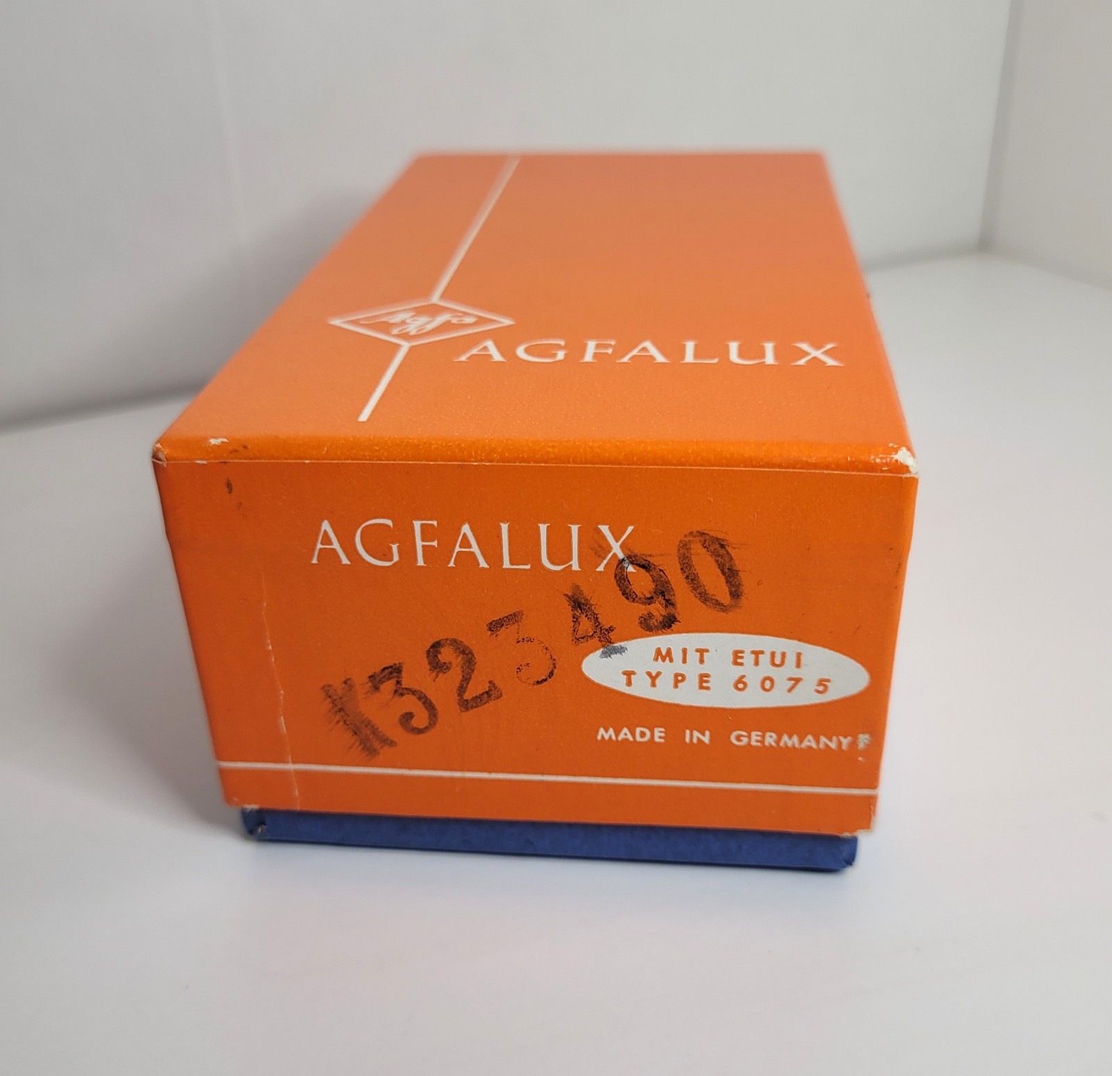 Agfa Agfalux Pocket Flashgun Type 6075 w/ Case, Manual & Box