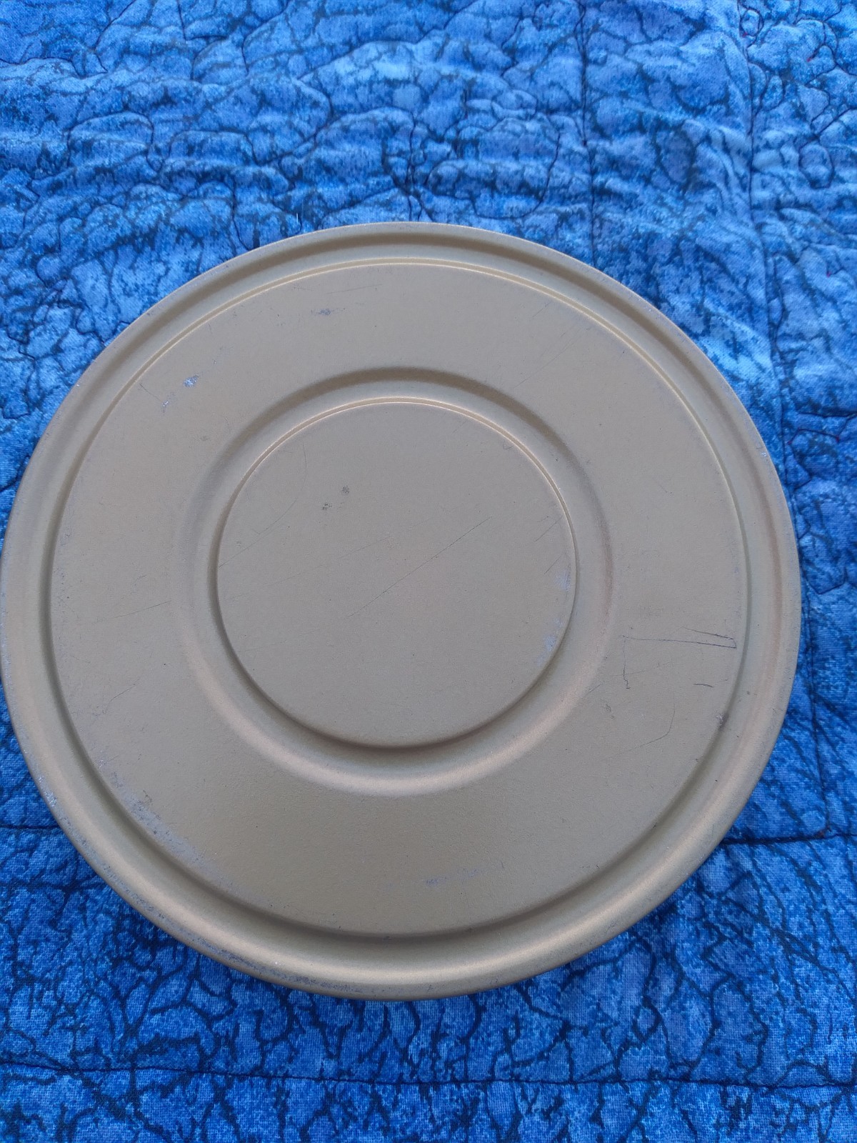 Dual 8mm Film Storage Reel & Can Tin EMPTY 5 Inch Vintage