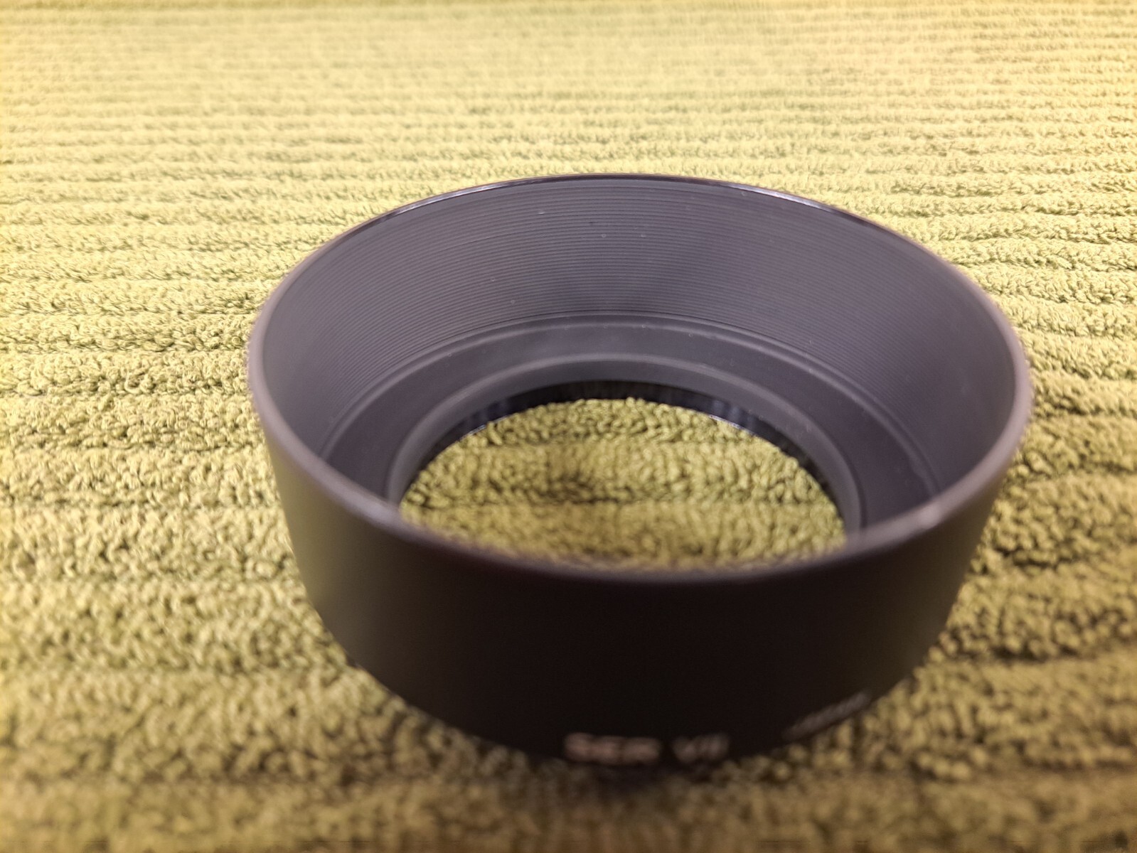 Vintage Black Metal Lens Hood Shade Series 7 VII (50.8 mm) – Made in Japan