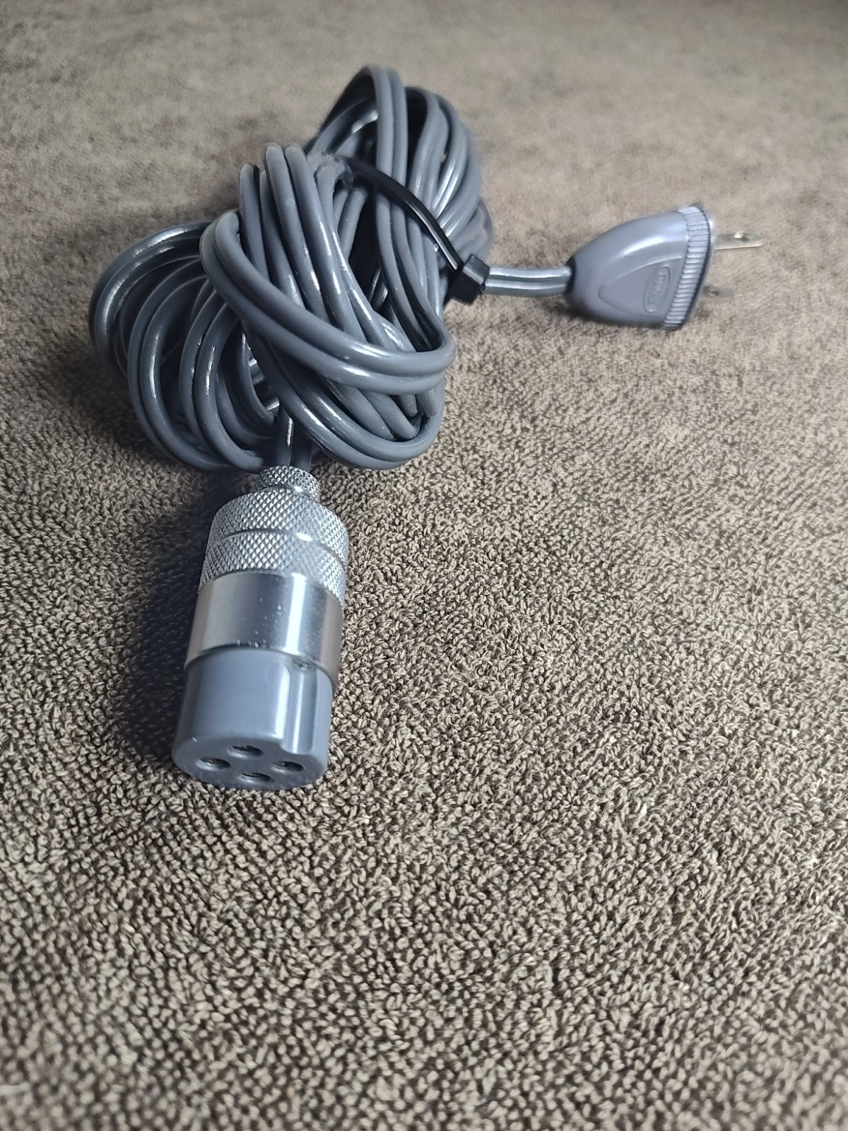 Vintage 1960s Elmo FP-A FP-C 8mm Projector Original 4-Pin Power Cord Pristine!