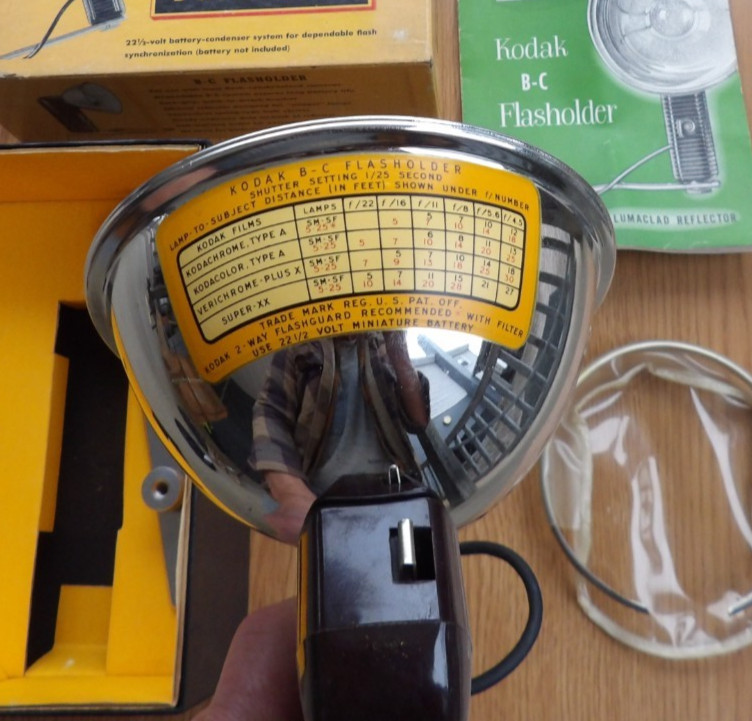 Kodak Camera B-C Flasholder-For Most Flash-Synchronized Cameras