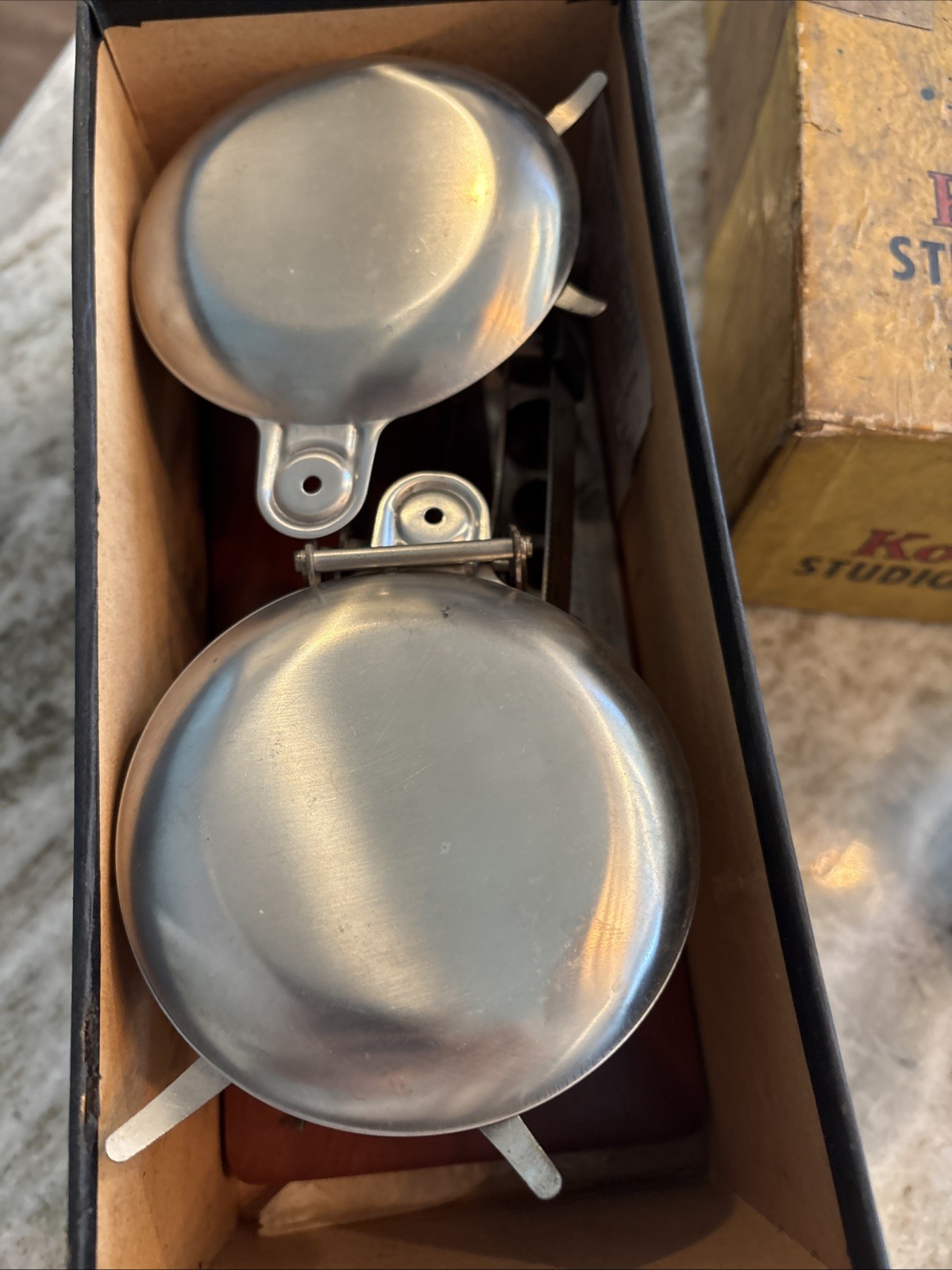Vintage Kodak Studio Scale w/ Weights And Box