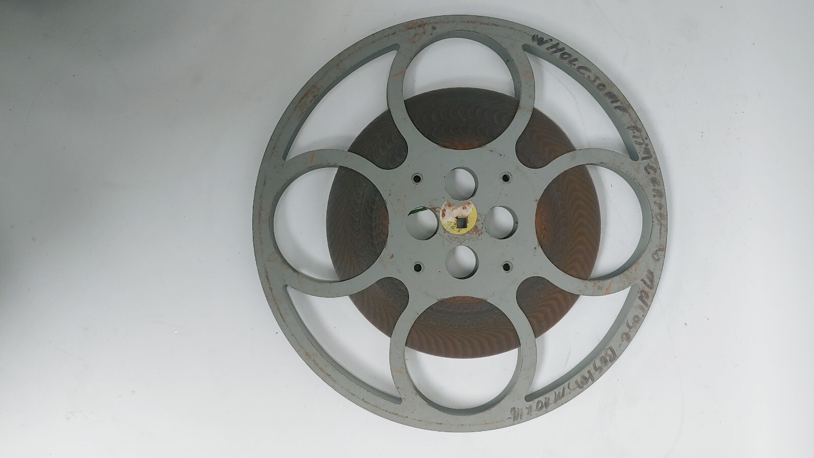 Lot of 8 Vintage Movie Projector 16mm Reels / Take Up Reels Various Sizes