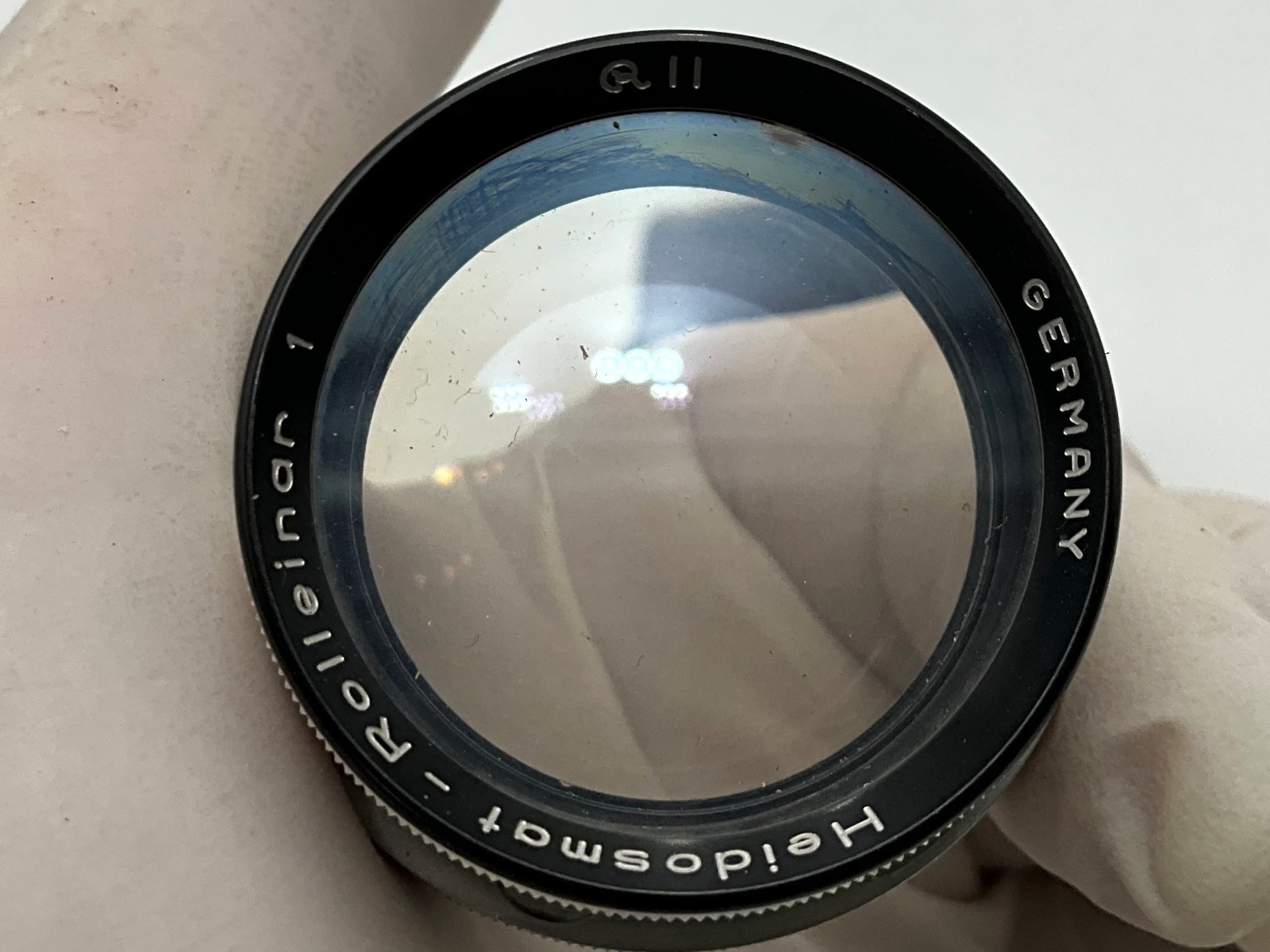 Heidosmat‐Rolleinar 1 close‐up lens set R II Bay II for Rolleiflex TLR
