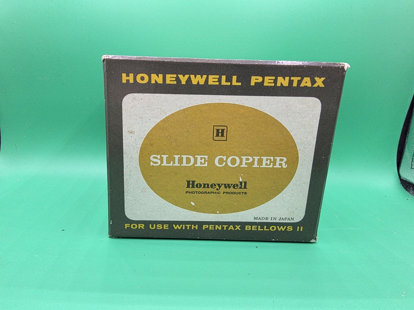 Honeywell Pentax Slide Copier Attachment Bellows II Cat No 833 w/ Box Manual