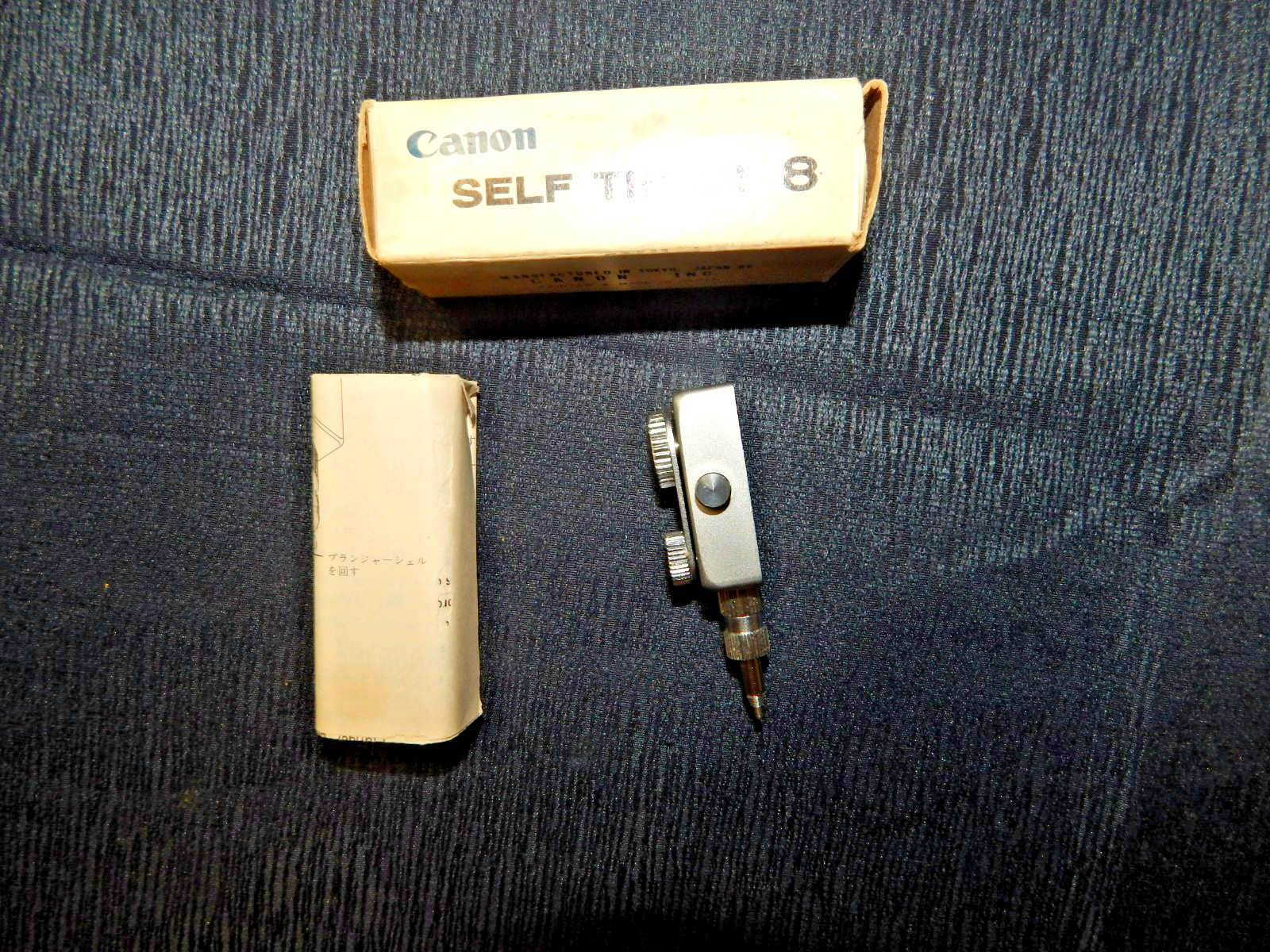 Vintage Canon Self Timer 8 Accessory for Film Camera – Box & Manual included NEW