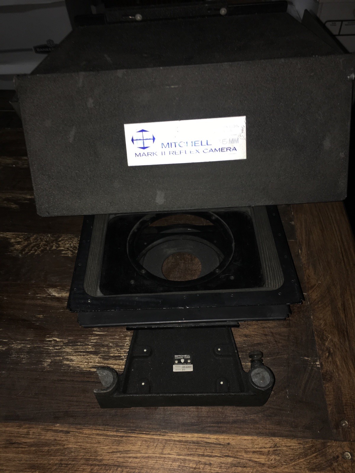 MITCHELL MARK II REFLEX CAMERA 35MM MATTE BOX FOR MOVIE CAMERA