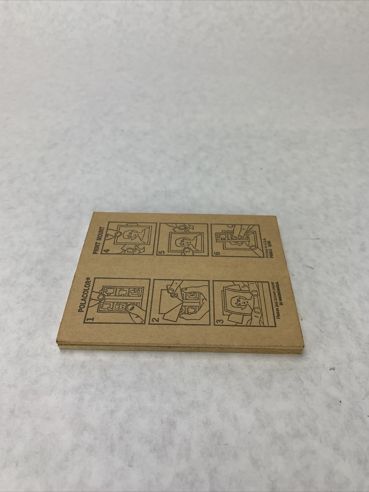 lot of 12 POLACOLOR PRINT MOUNT