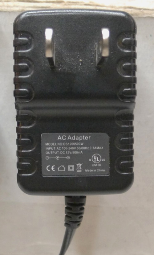 AC Adapter DS1200500W EH-5a 12V for Nikon D7000 Battery Grip MB-D11