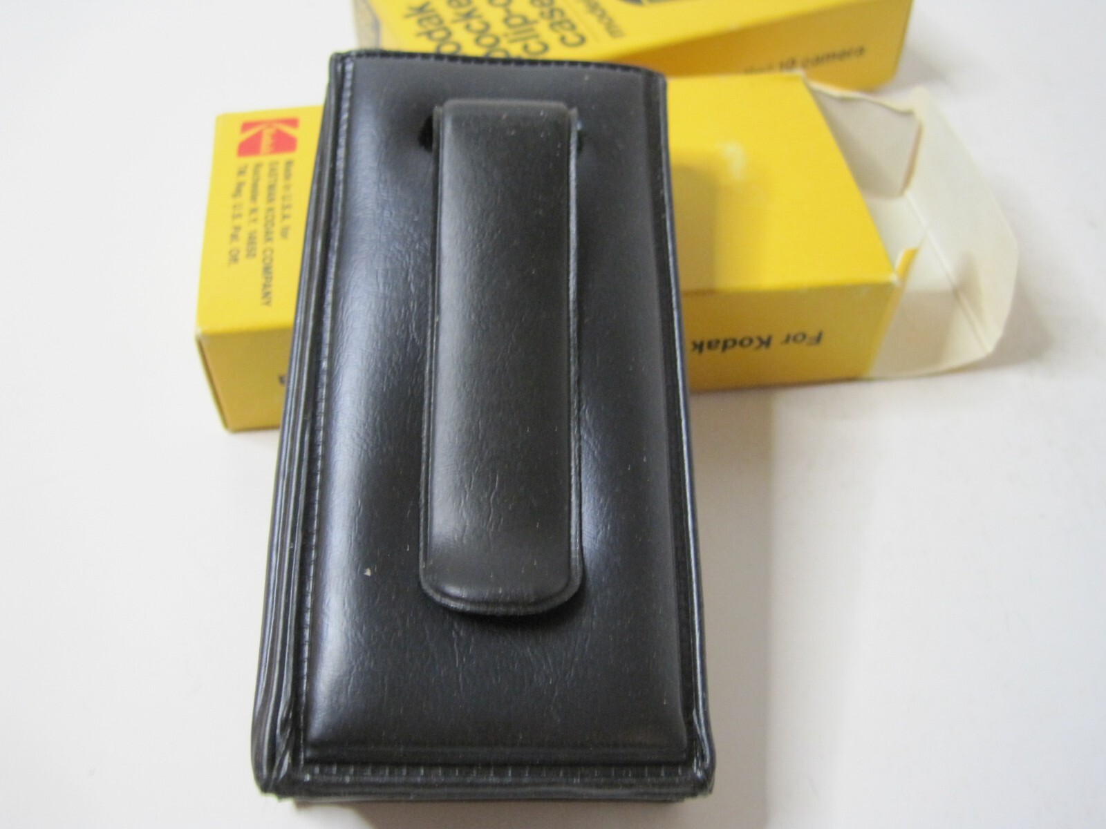 Lot of 2 Kodak Pocket Clip-on Case Model 1 C 18C For Kodak Instamatic 10 Camera
