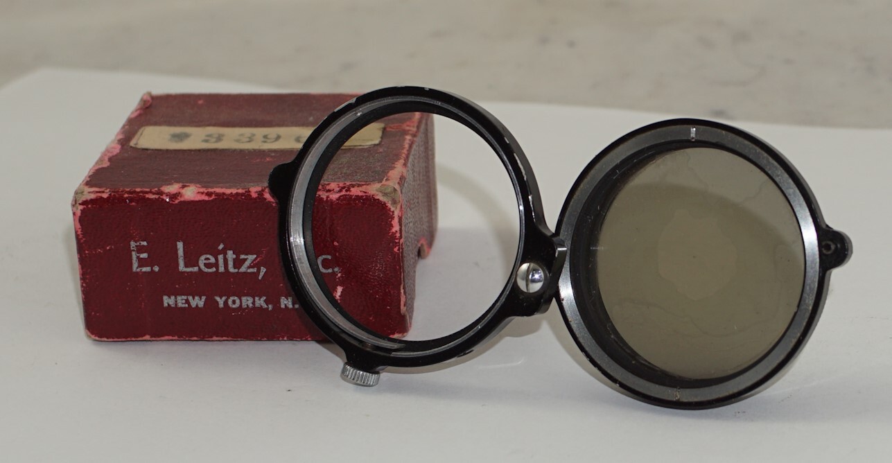 Leica Polarizing P Filter 13396 Swing Out Mount in Original Box
