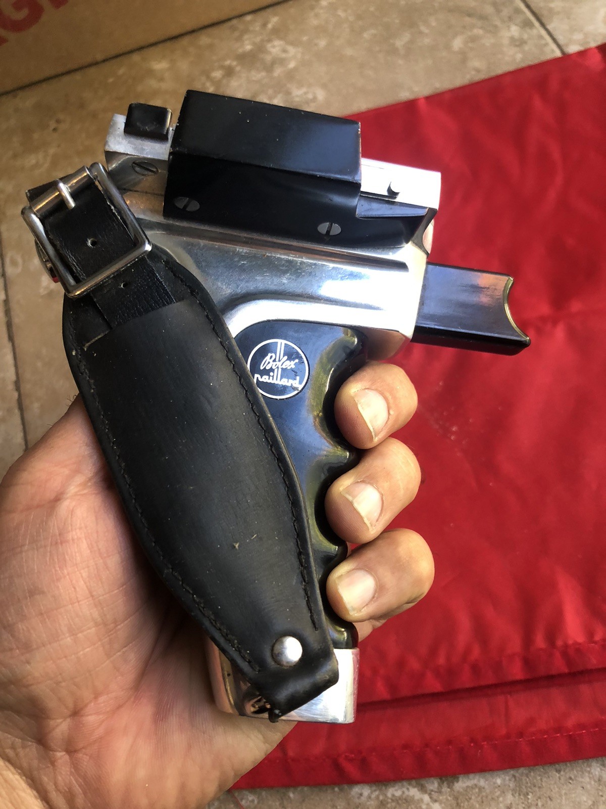 Bolex hand grip for Bolex H16 Reflex camera EBM And EL camera