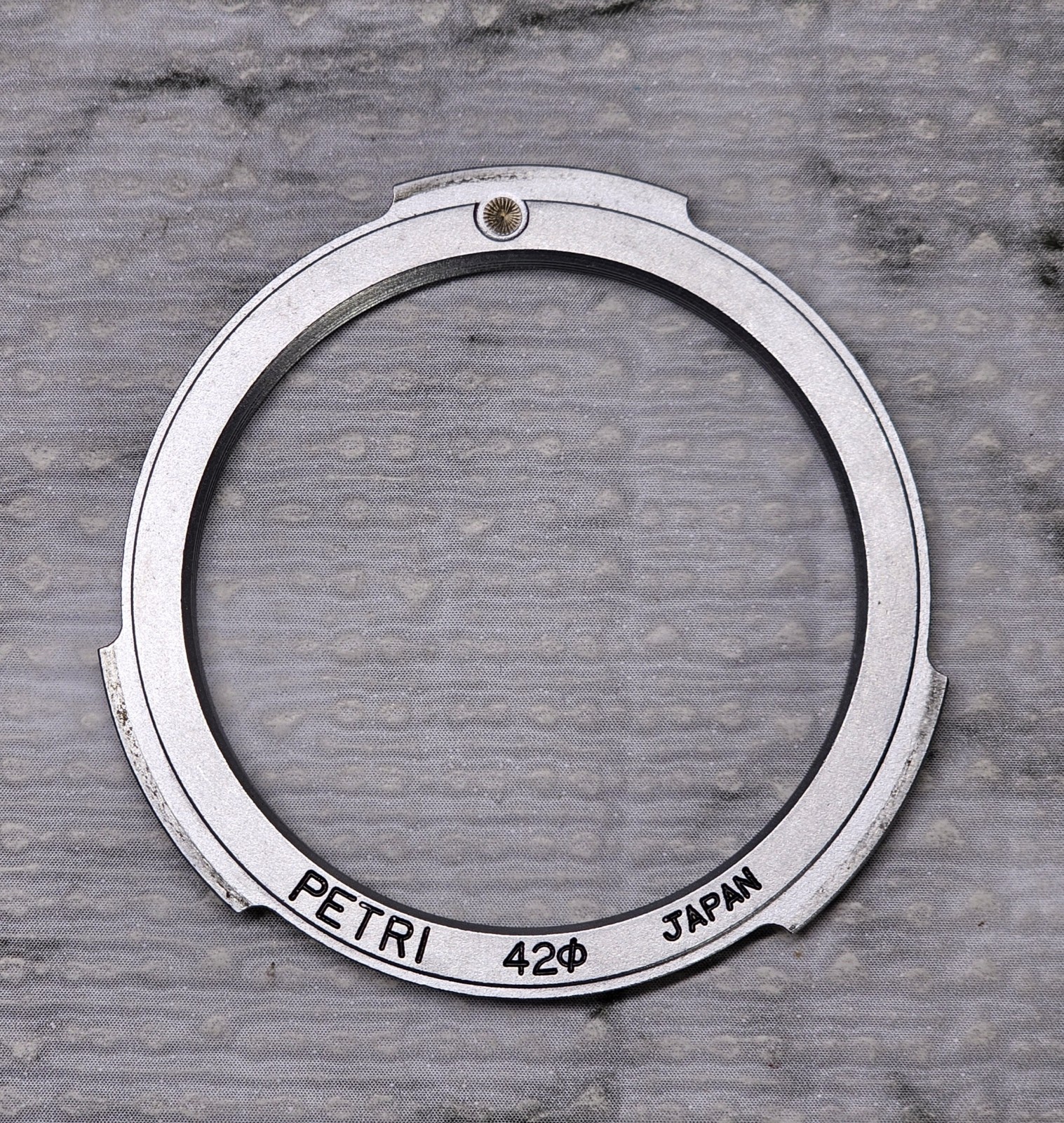 PETRI M42 Screw Mount Camera Lens Adapter Ring to Bayonet Mount w Instructions
