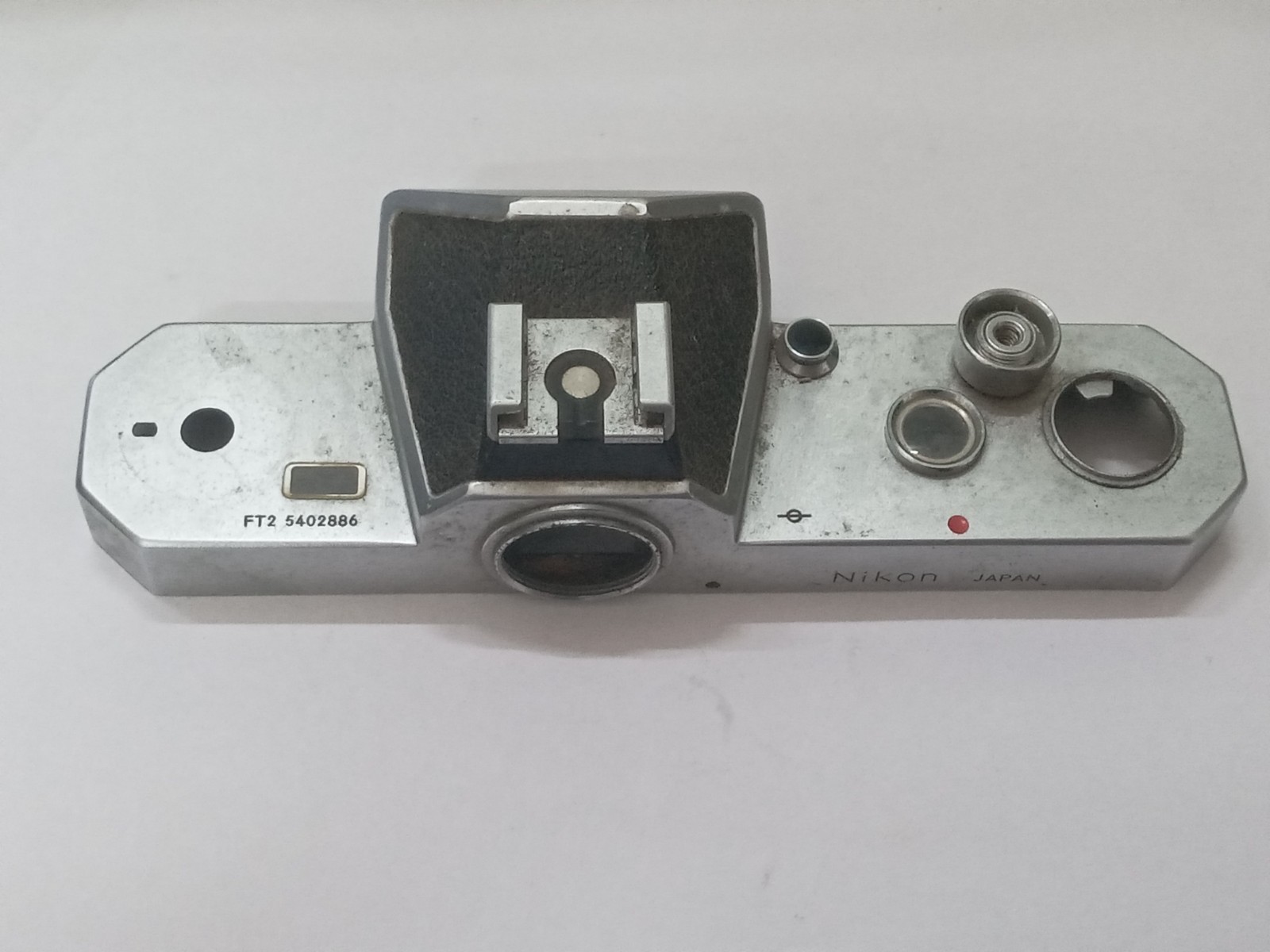Nikon Nikkormat Nikomat FT 2 Top Bezel Plate, Used OK Spare Part