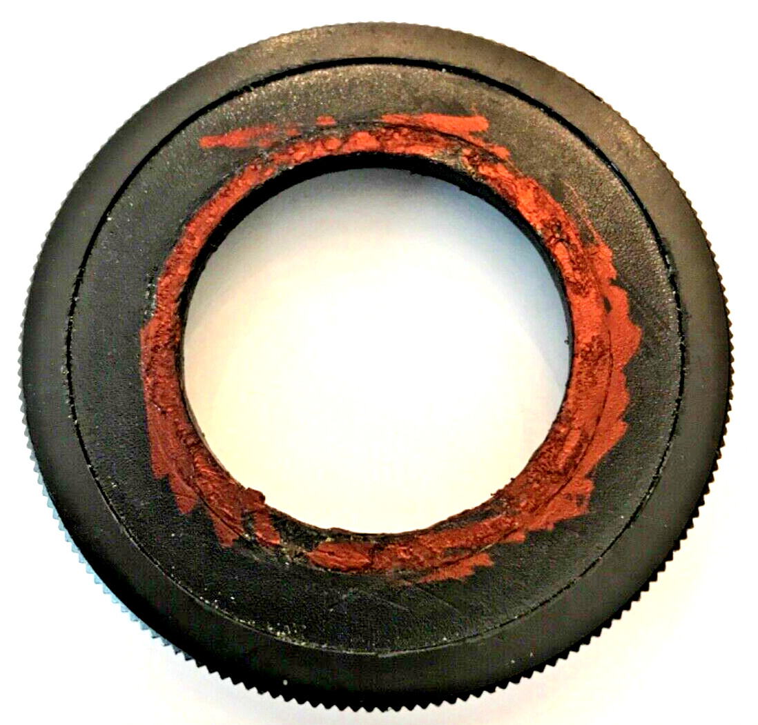 Plastic Body Cap for a Hasselblad 500 Series Camera with a 44mm Hole in Center