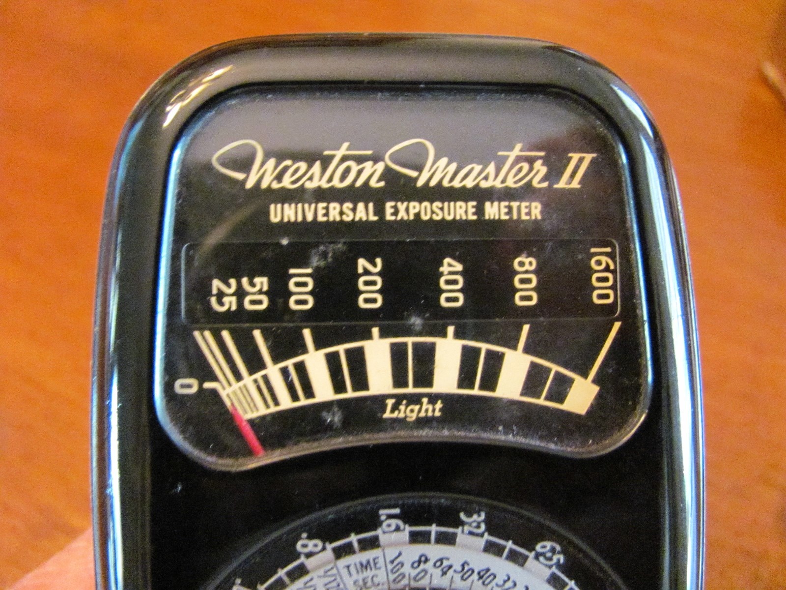 VINTAGE ‘WESTON MASTER II’ WESTERN ELEC.INST.CORP UNIVERSAL EXPOSURE METER +CASE