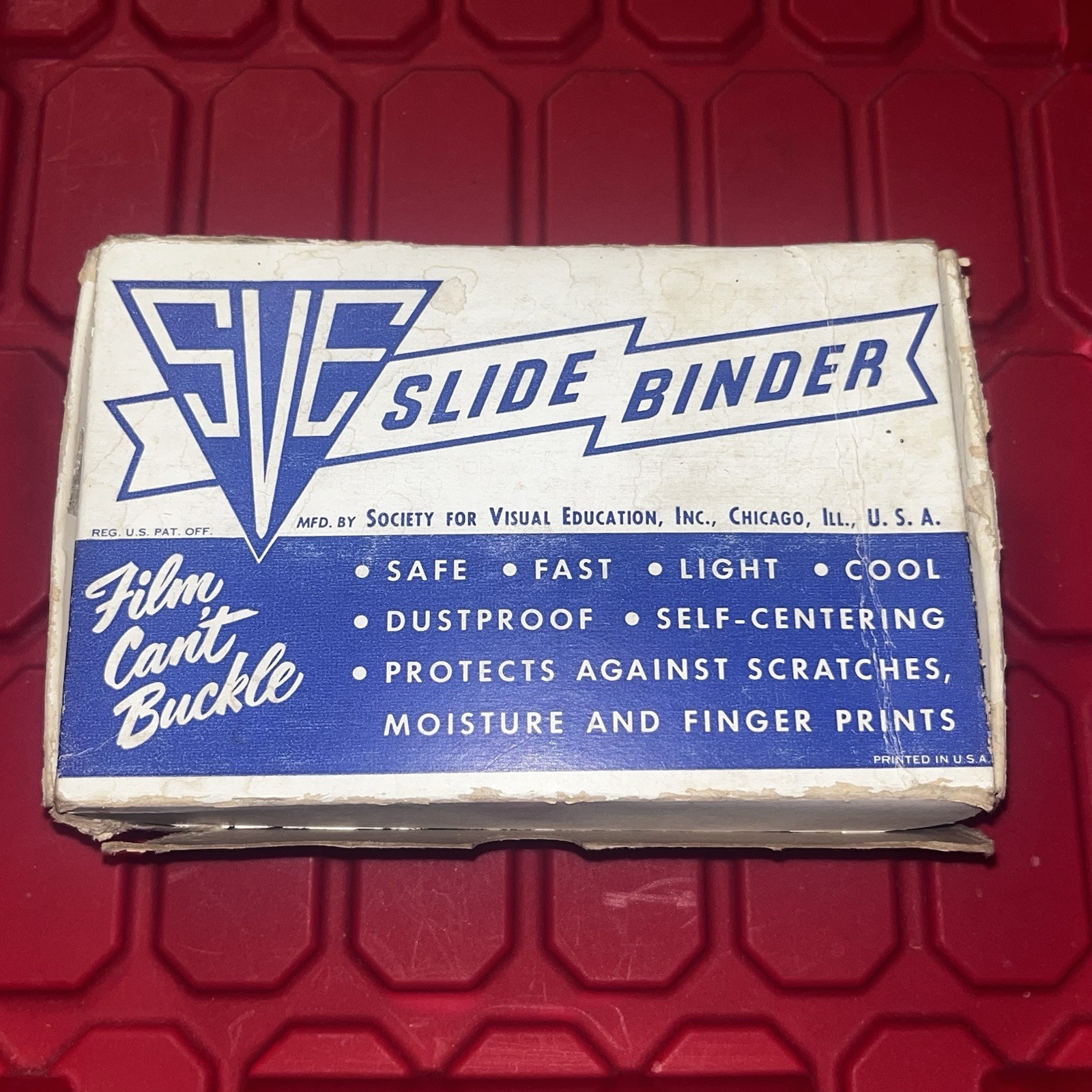 SVE Slide Binders Film Near Full Box Opened Pre Owned Unused Vintage 1950s