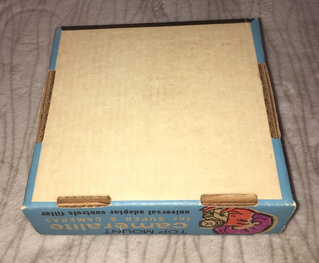 VTG GE Hollywood Cameralite Super 8 Camera Light W/ Box Model No 919 Working