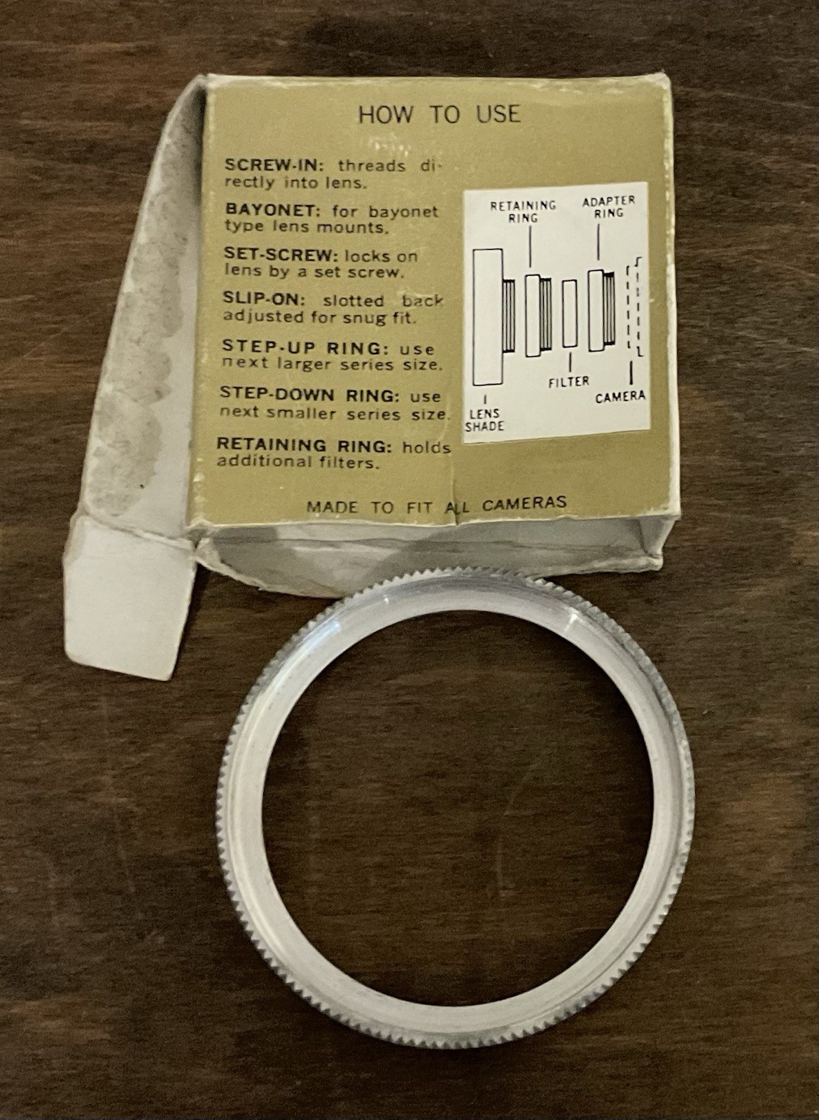 Vintage Photography Accessories (Box Of 9)