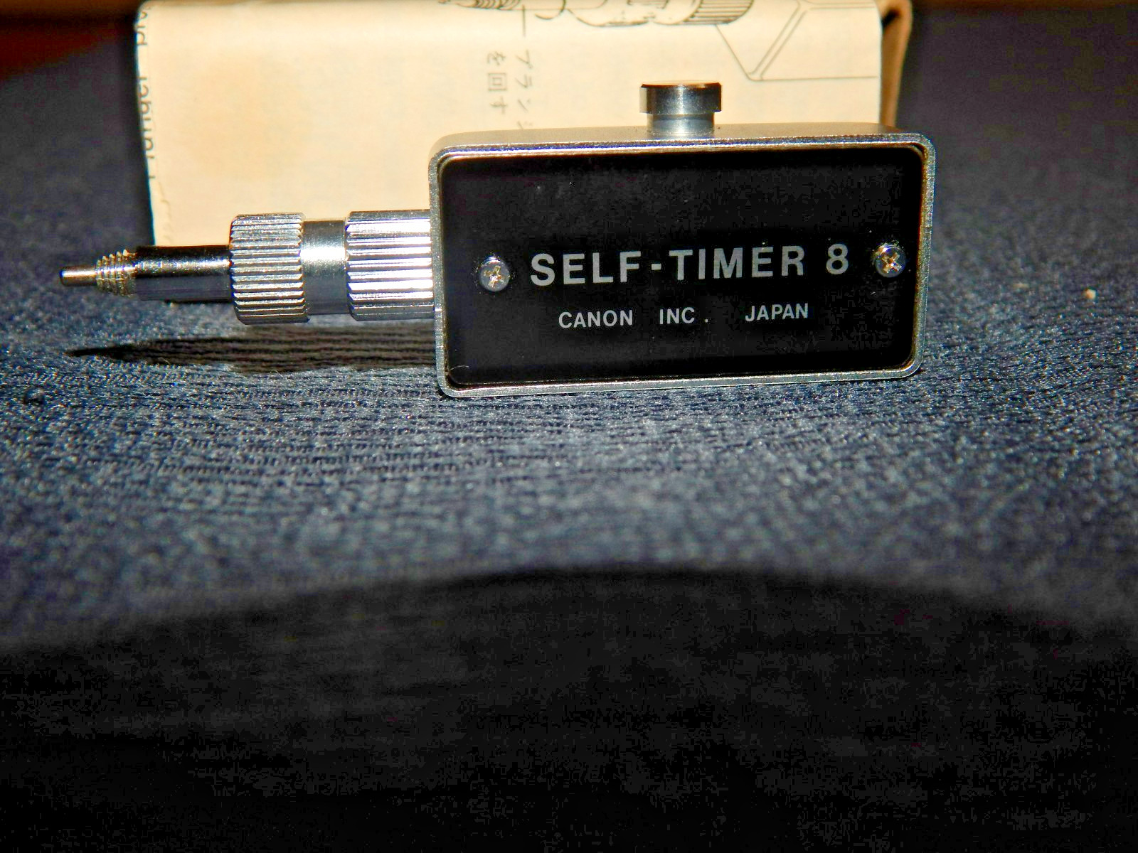 Vintage Canon Self Timer 8 Accessory for Film Camera – Box & Manual included NEW