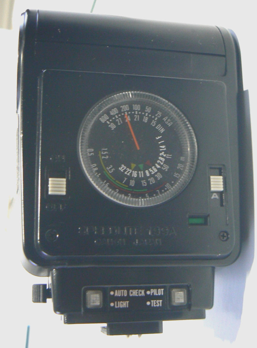 Canon Speedlite 199A Camera Hot Shoe Flash – Needs Battery Tray
