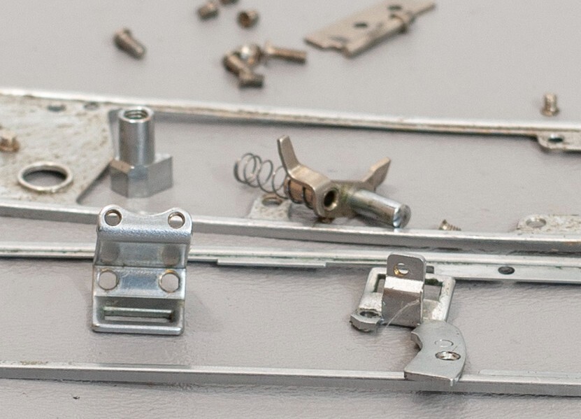 Vintage Kodak Retina IIIC , IIc Top & botom frame cover parts & exstra .