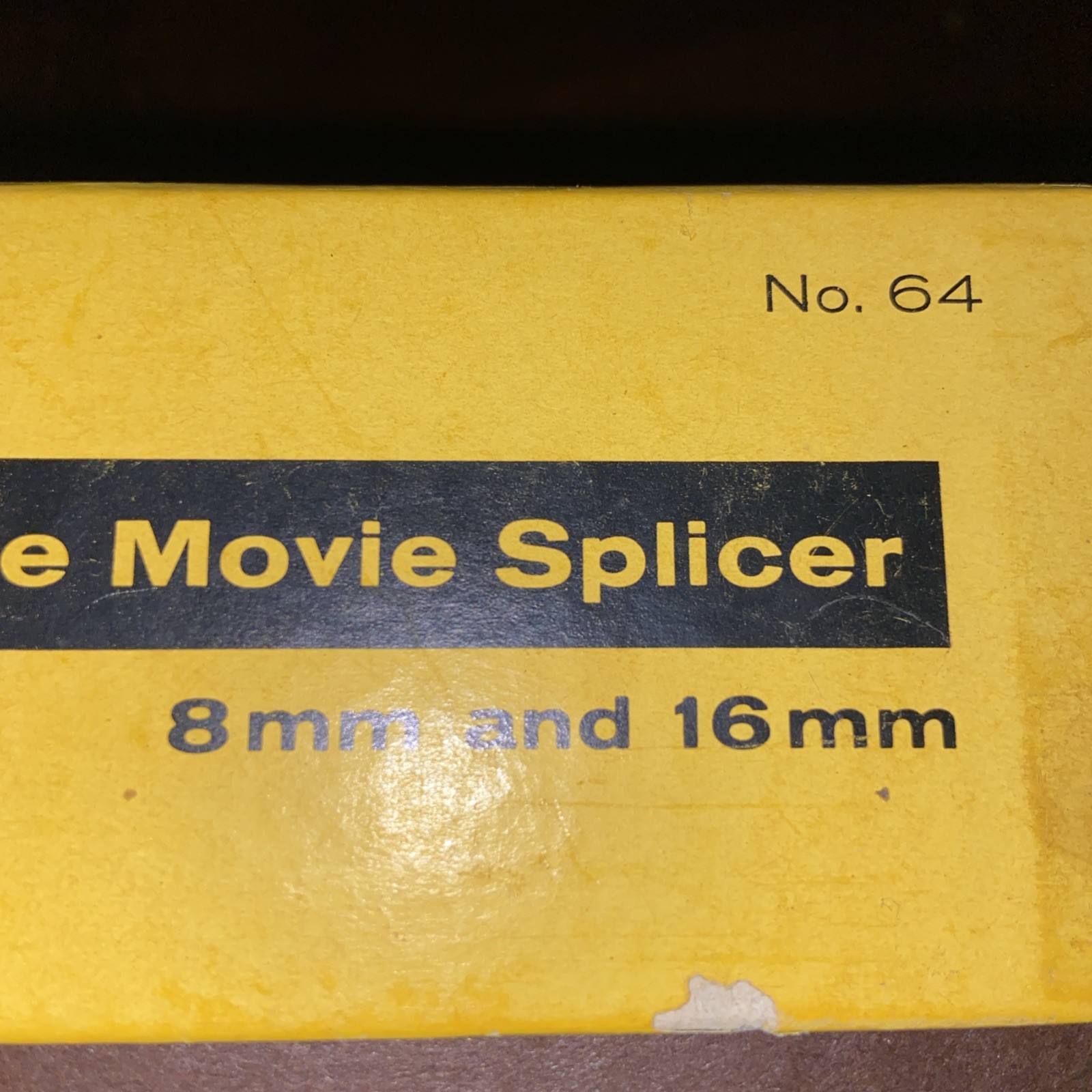 Kodak Presstape Movie Splicer 8mm And 16mm Original Box No 64 Vintage USA Made