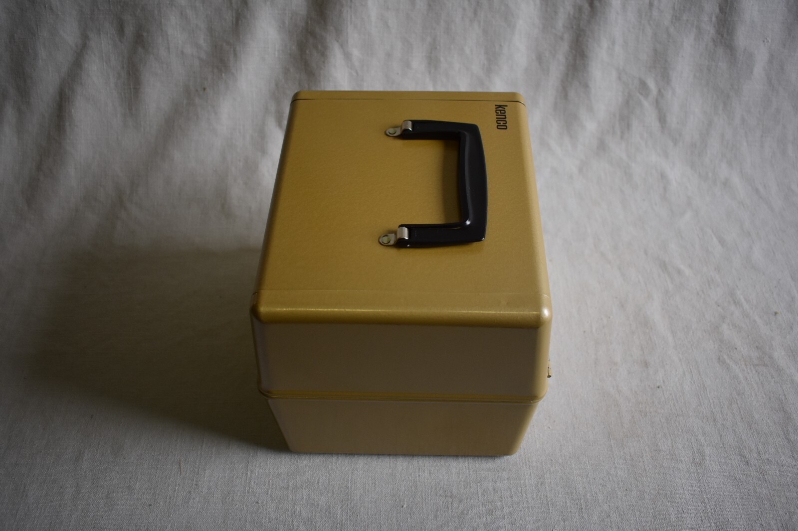 Vintage Kenco Movie Film Library Chest Box 8mm W/7 Carson 400 ft Reel and Can