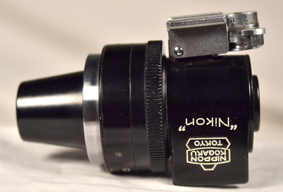 Nikon Rangefinder Variframe Finder / Type 7 / Black / Serial No. 339806 /