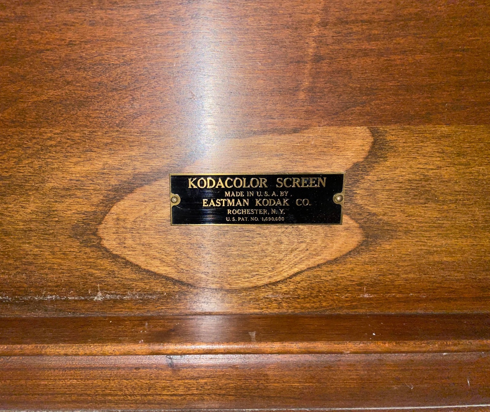 Eastman Kodak Kodacolor Projector Screen U.S.A. 16mm Home Movie – Antique 1930s