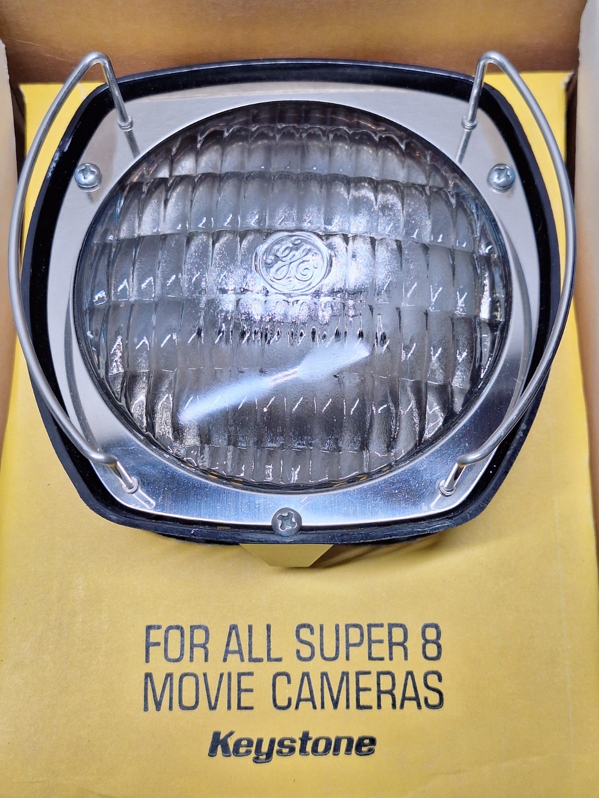 Vtg KEYSTONE COOL BRITE MOVIE LIGHT USA for all SUPER 8 MOVIE CAMERAS