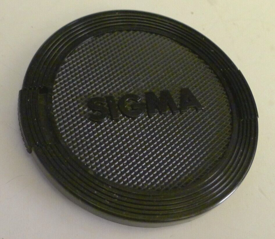 Sigma 55mm Lens Cap Pinch Cover – Factory Original – Made in Japan
