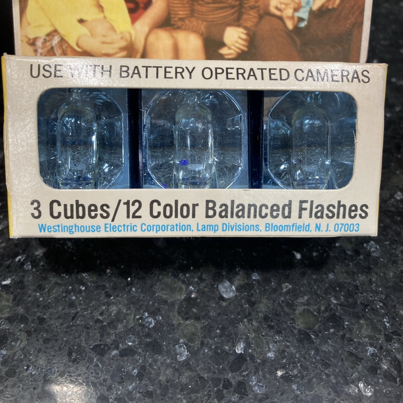 Vintage Westinghouse Flash Cubes Never Removed From Box For Battery Cameras