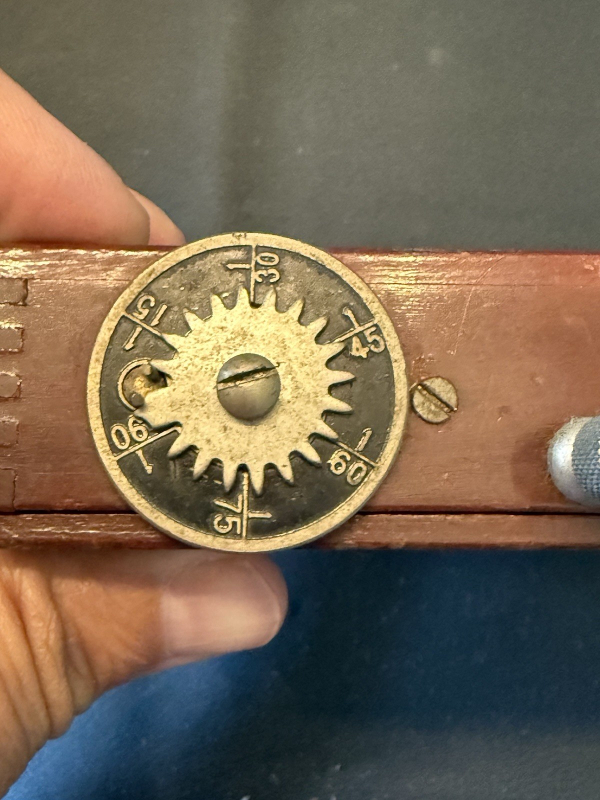 Antique Large Format Camera Roller Blind Shutter Wood Brass c1900 Complete