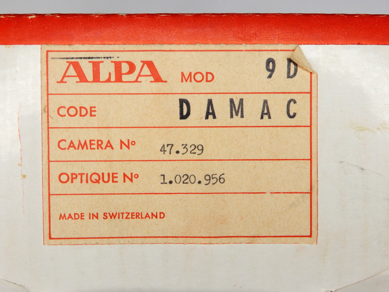 Alpa Double Boxes for 9D