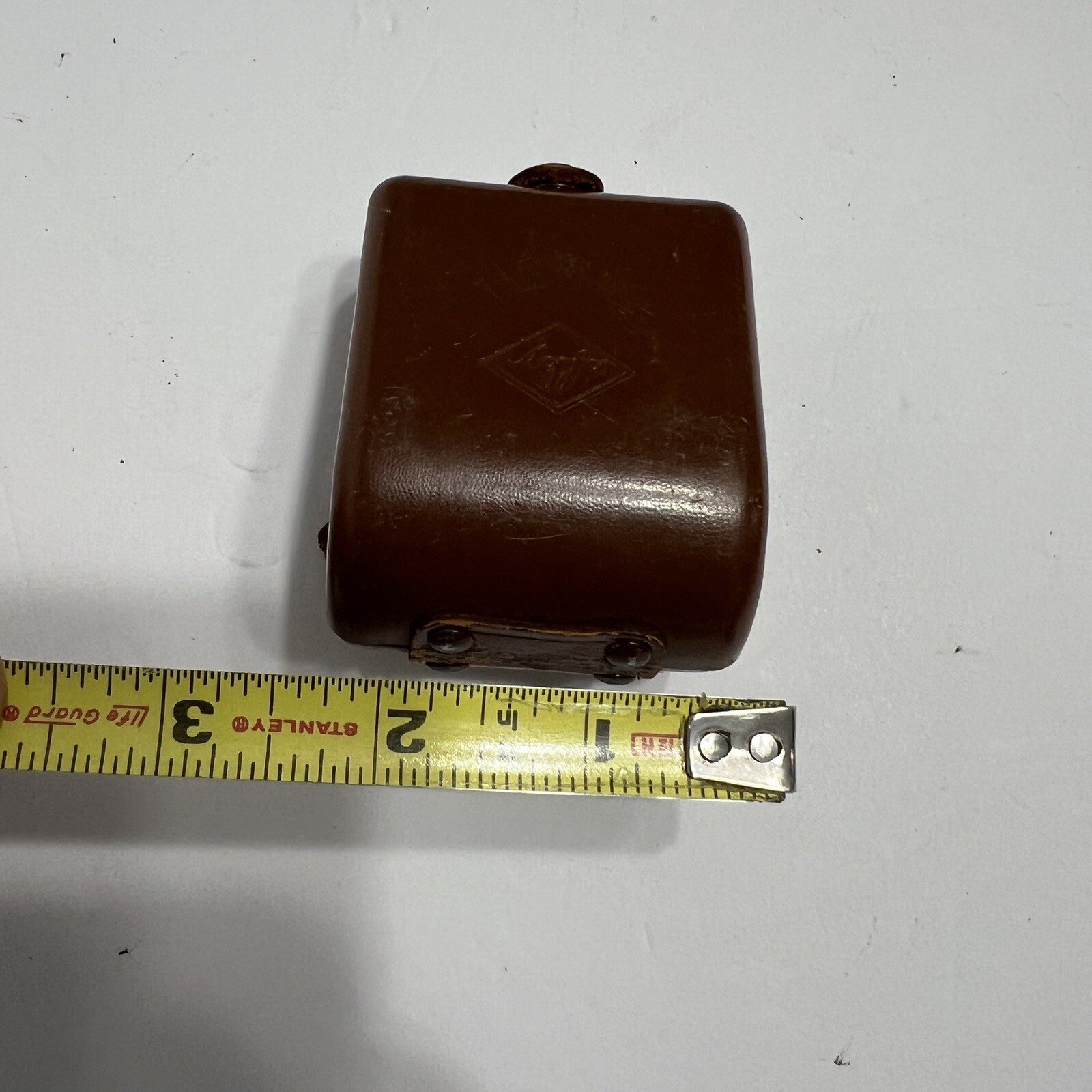 Vintage Agfa Tully Camera Flash W/ Case – Made in Germany 3064 – UNTESTED
