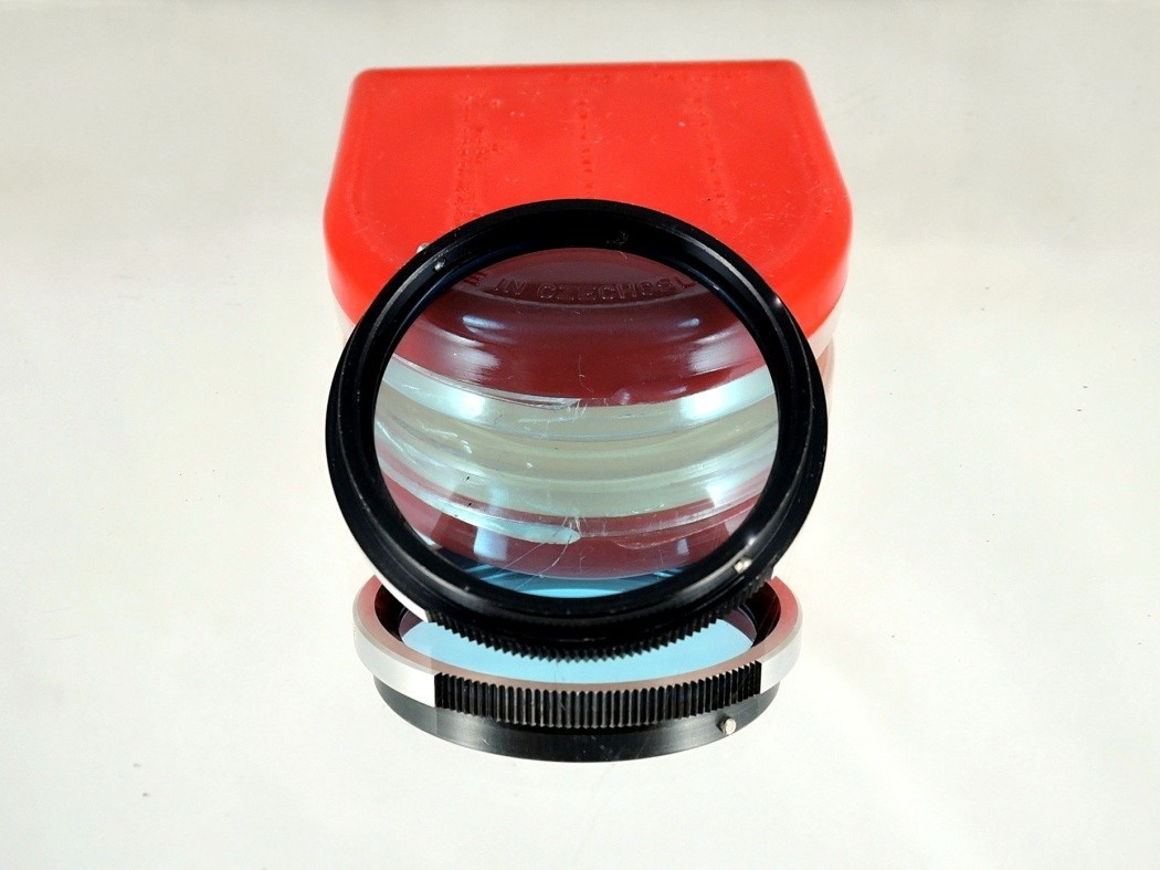 Flexaret MEOPTA B1 B36 Blue Filter Czechoslovakia Genuine Accessories Bayonet