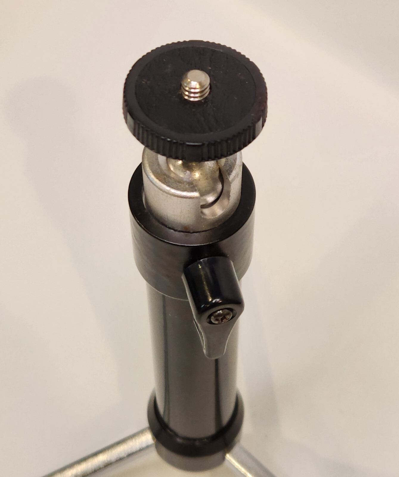 Metal Table Top Tripod Compact Camera Mount Swivel Ball Head 8 Inch Quick Setup