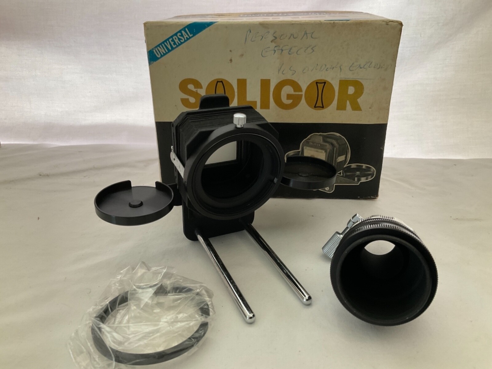 Soligor Flexomatic Slide Copying Attachment vintage universal