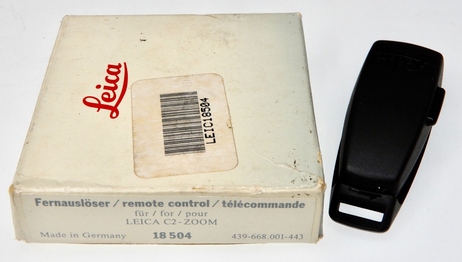 Leica 18504 Remote Control for Leica C2-Zoom ……….. MINT w/Box