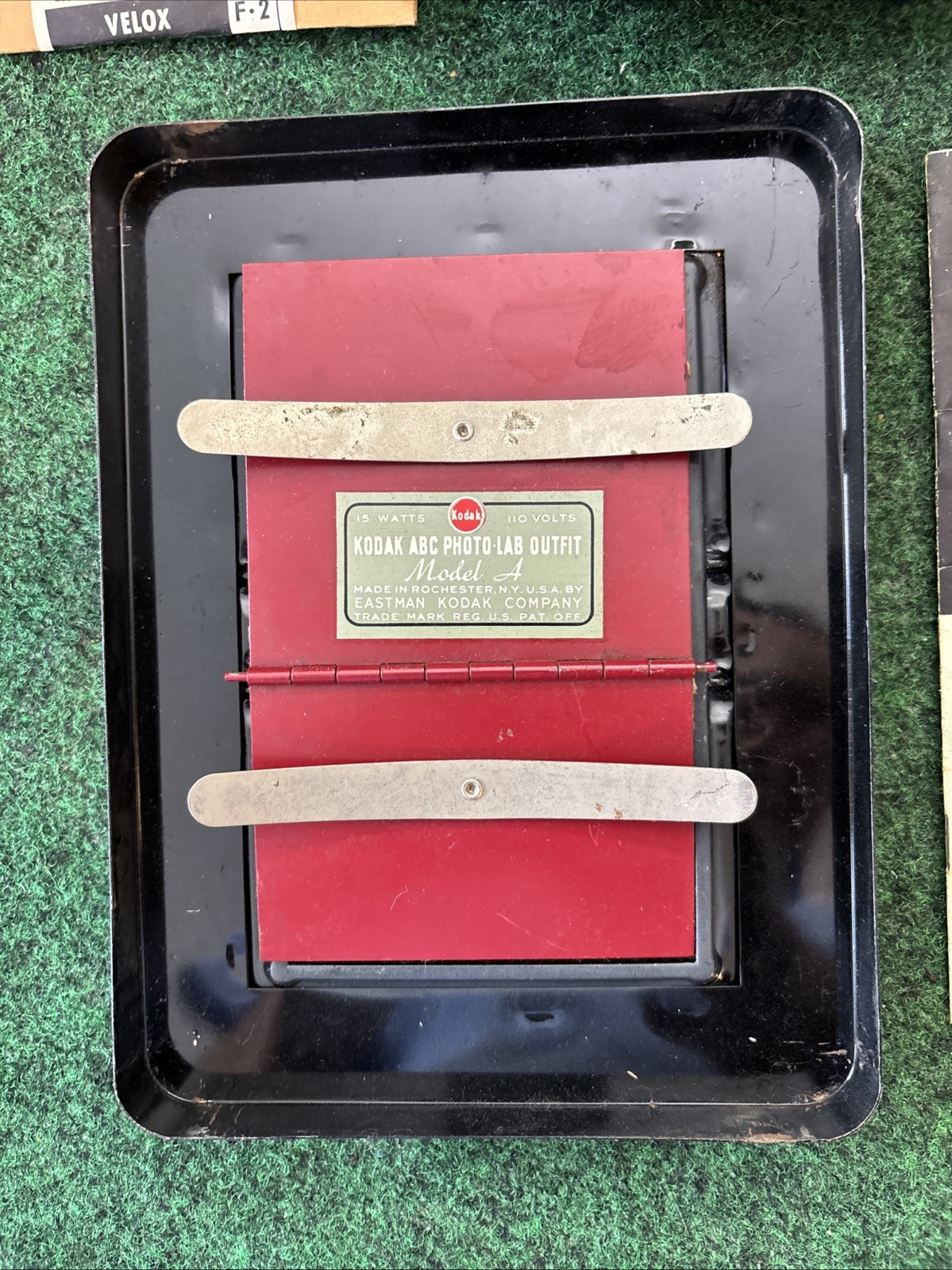 Vintage Kodak ABC Photo Lab Outfit Model A Darkroom Kit w/ Box Free Shipping