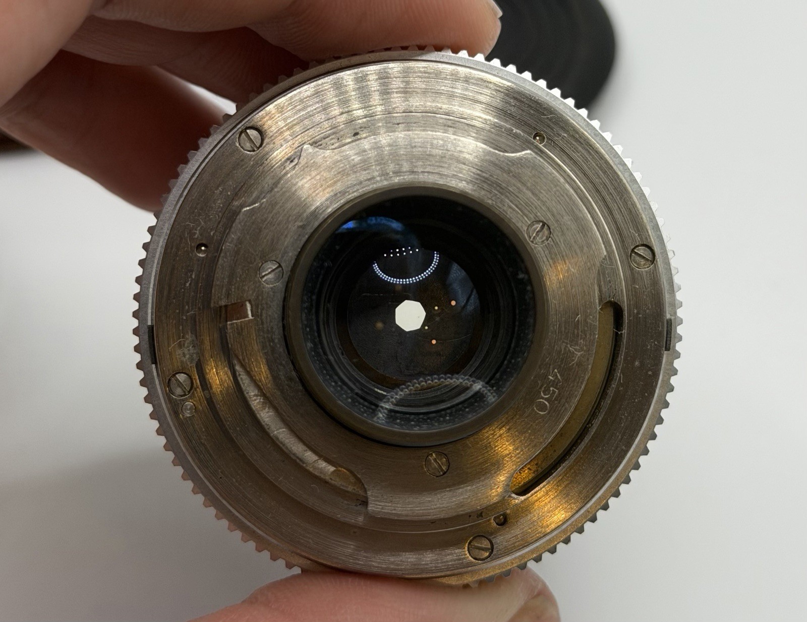 Voigtlander Dynarex 1:4.8/100 Camera Lens Bessamatic Ultramatic w/ Case & Filter