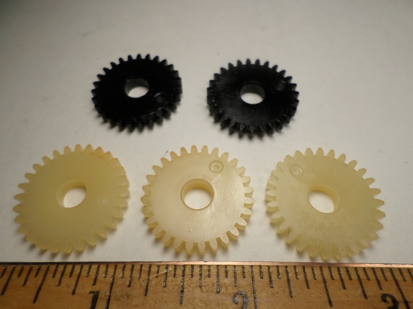 Bell & Howell 266A 8mm projector ARM SPUR GEARS 5pc lot part
