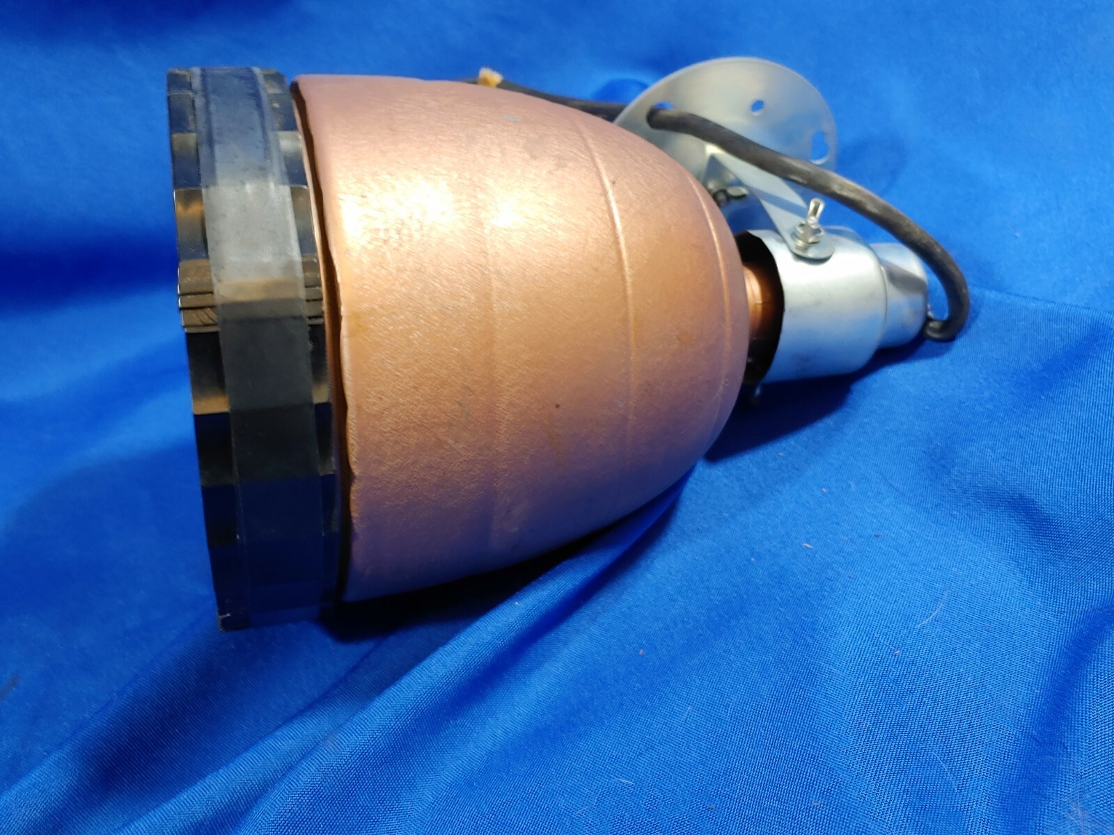 Steber Mid Century Modern Bullet Light Fixture Photo Lamp Kodak Filter VTG