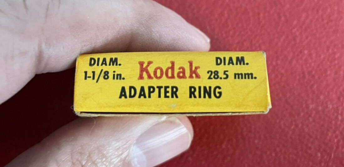 Vintage EASTMAN KODAK CO Adapter Ring Series V w/ Box